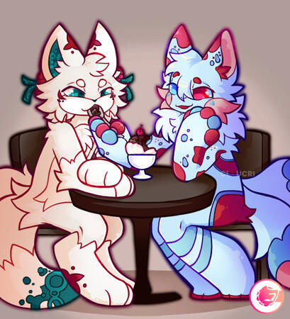 Vivid Commission Two Charactes - Full Body