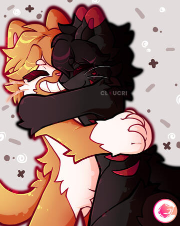 Babynose commission Two Characters - Half Body